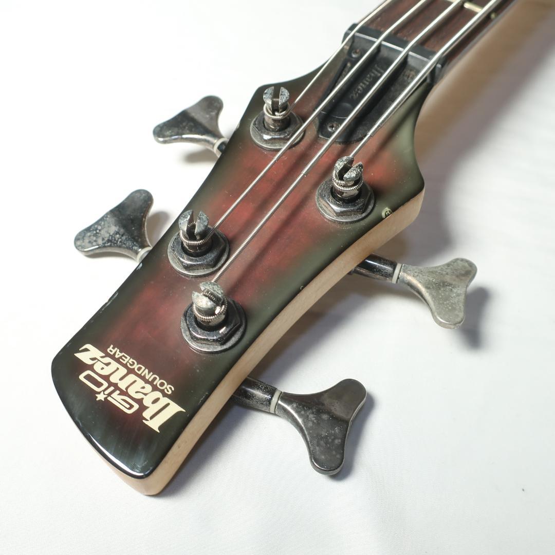 Ibanez Gio エレキベース パープル アイバニーズ製ケース付