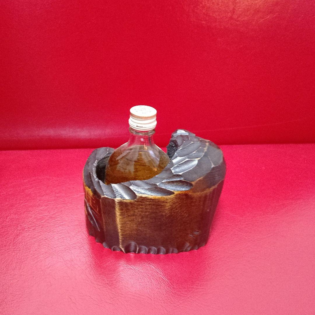 木彫り熊ニッカウイスキー G&G 760ml & ミニボトル50ml