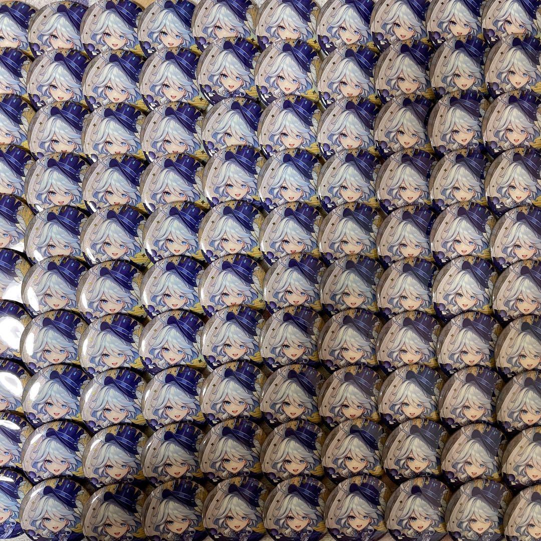 原神 フリーナ 逸聞軼事シリーズ 缶バッジ100個まとめ売り【バラ売り可】