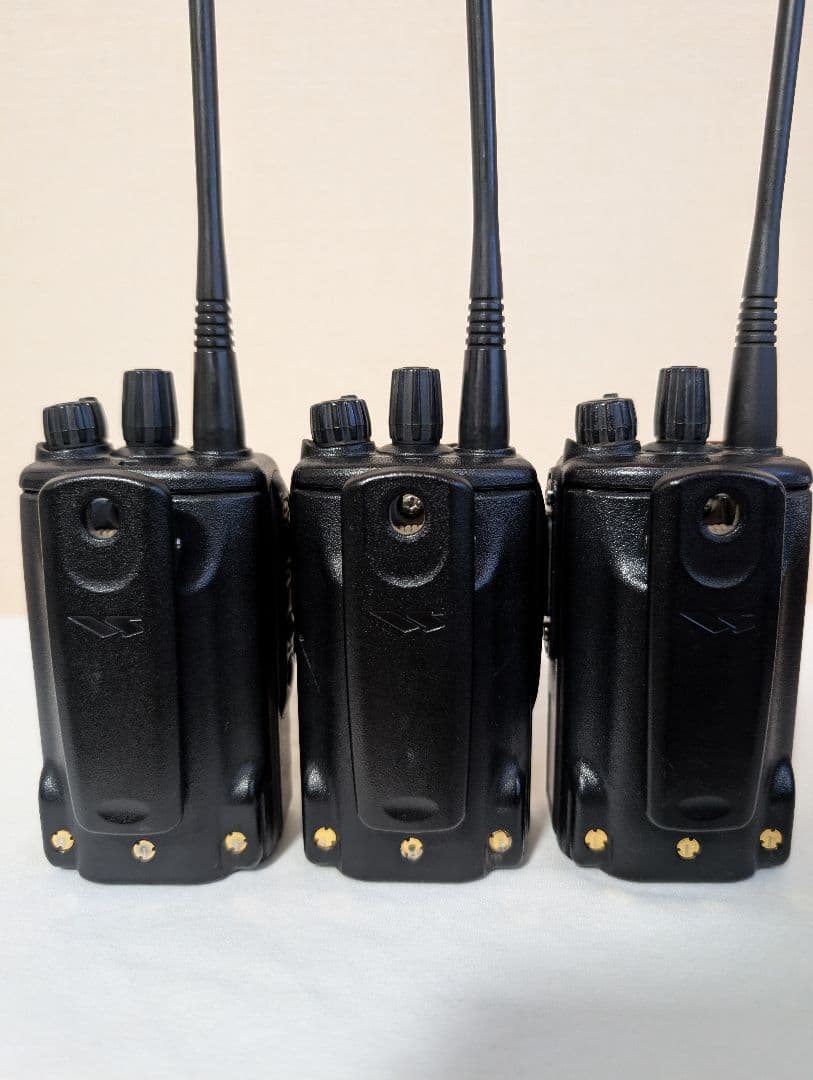 スタンダード デジタル簡易無線機 免許局 VXD450U イヤホンマイク付 3台