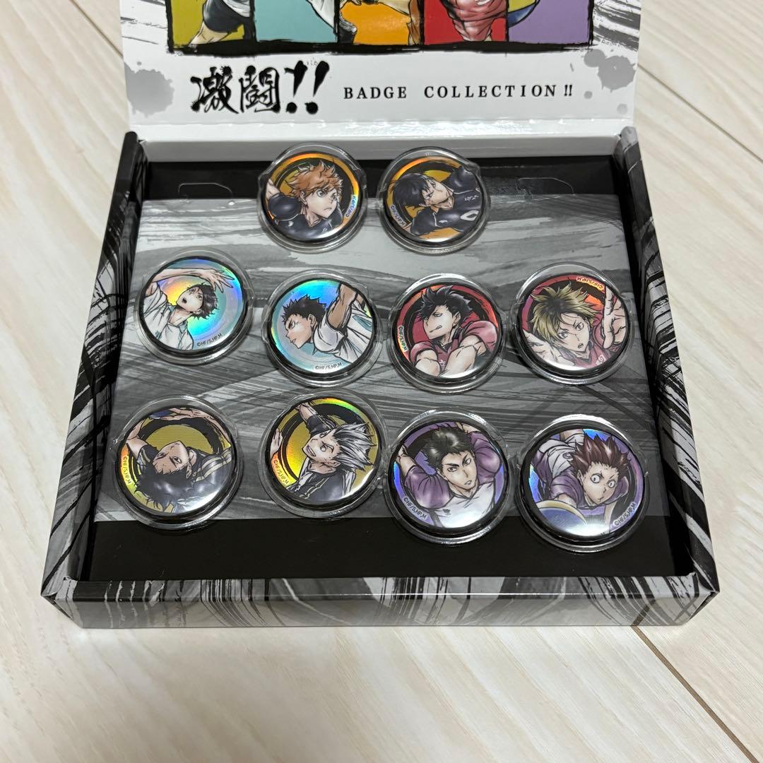 ハイキュー　缶バッジコレクション 2点セット