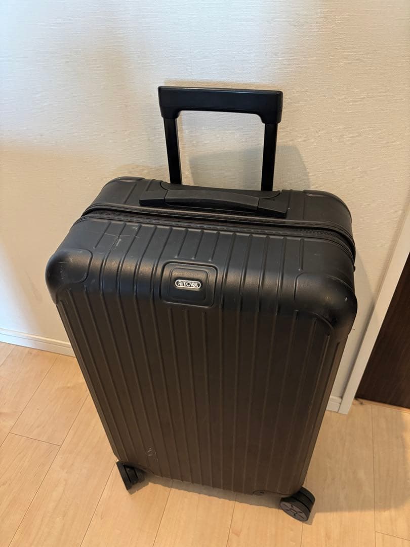 h*a様 スーツケース RIMOWA（リモワ） マットブラック 黒　63l 60