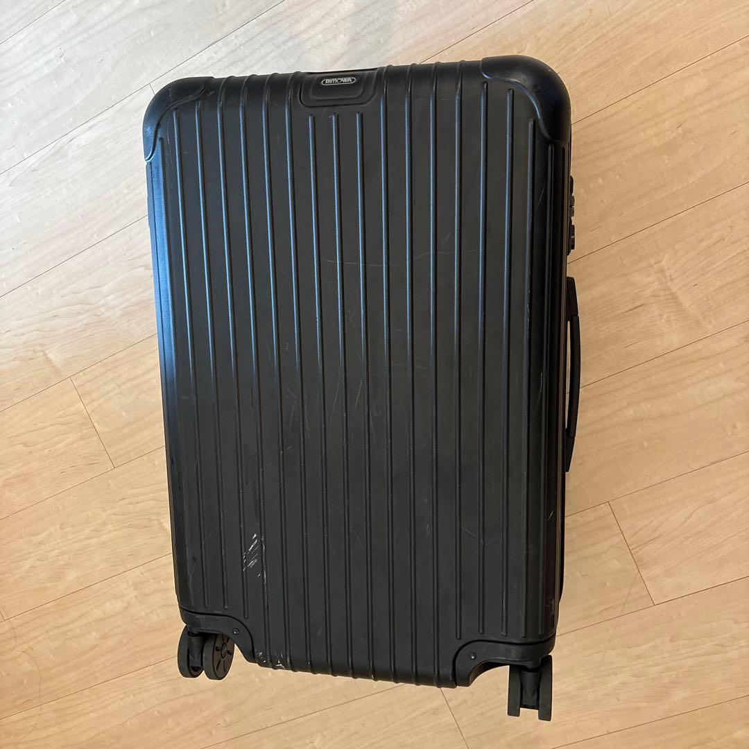 h*a様 スーツケース RIMOWA（リモワ） マットブラック 黒　63l 60