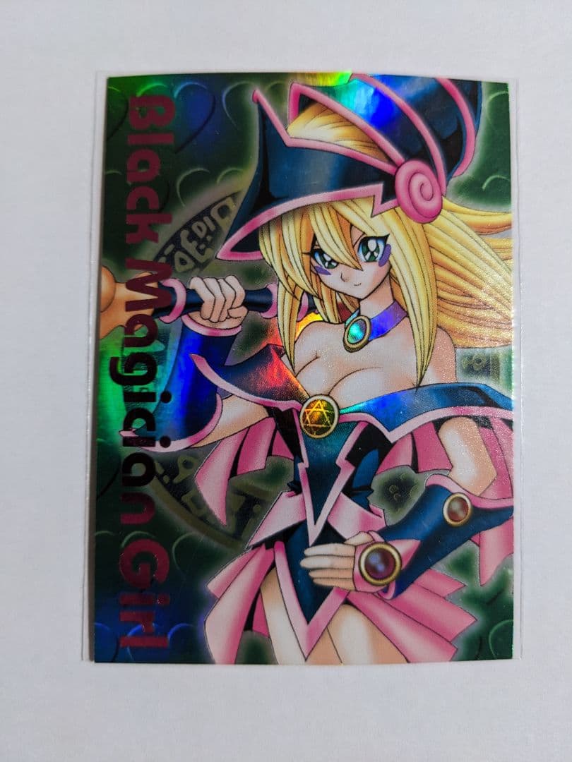 遊戯王　DDM　ブラックマジシャンガール　グリーン　ピンク箔