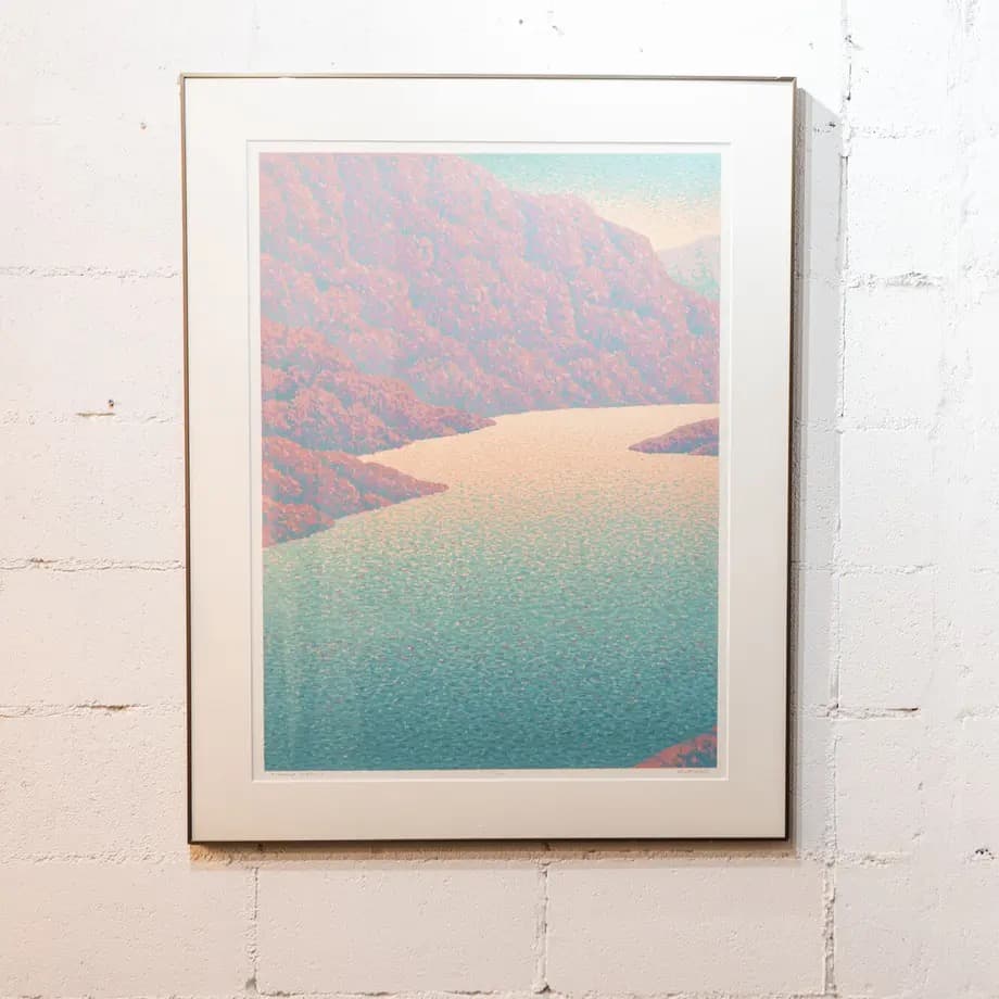 80年代　シルクスクリーン　アート作品