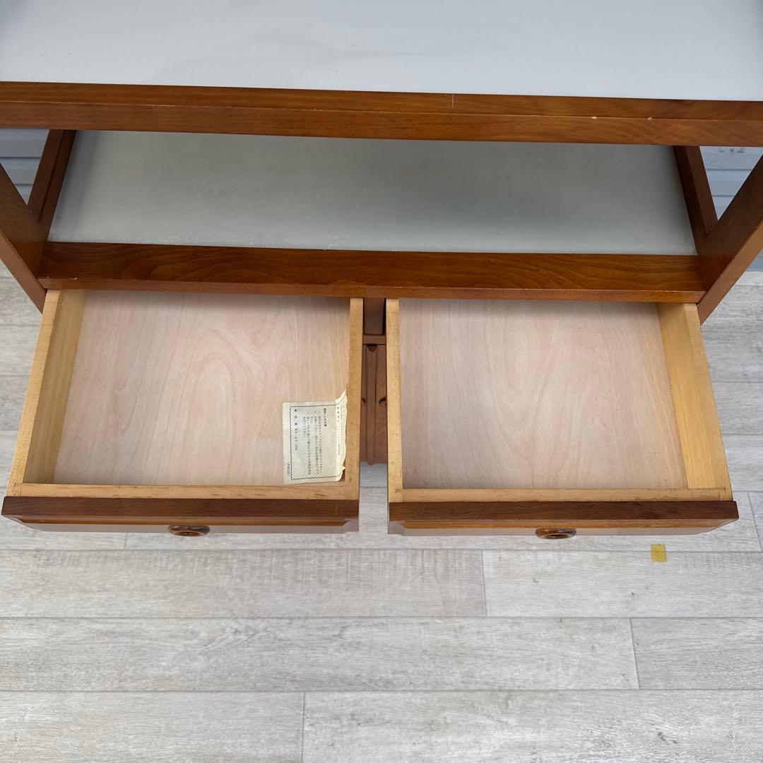 karimoku カリモク　北欧スタイル　電話台　花台 レトロ