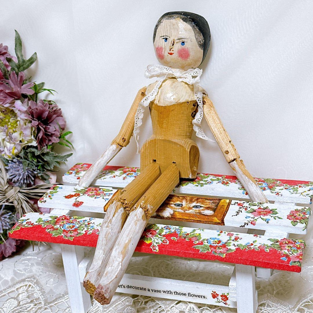 11/25 バナナ猫様　　❤️アンティークドール2体セット❤️