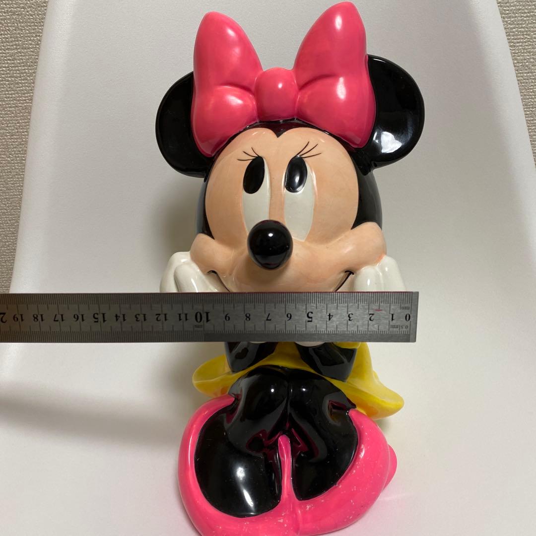 ミニー　陶器　アンティーク　貯金箱