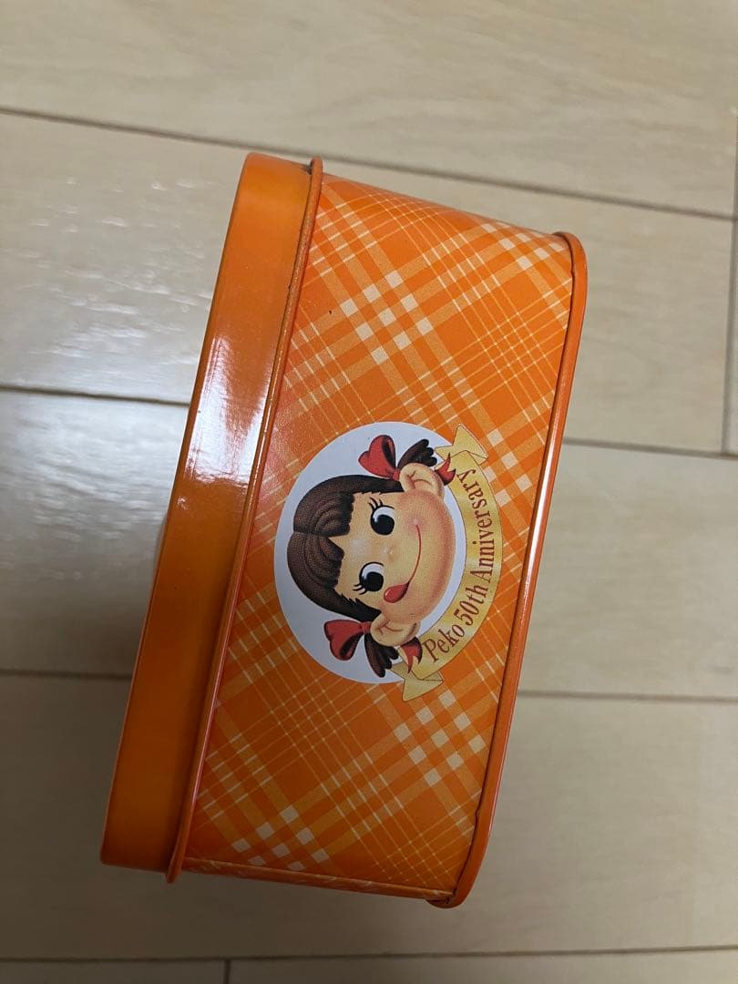 セット　ペコちゃん　ぽこちゃん　50周年　フィギュア　人形　缶　カン　不二家