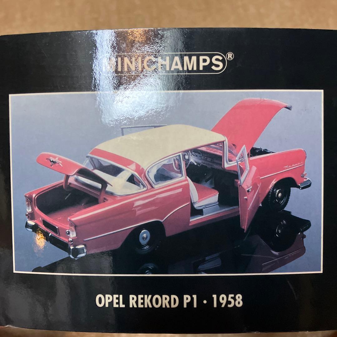 ミニチャンプス　1/18オペル　レコルト　P1 1958