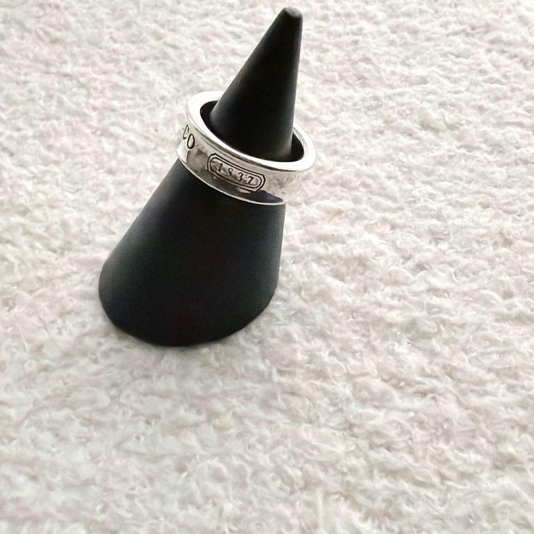 ティファニー リング 1837 ナローリング シルバー925 9号