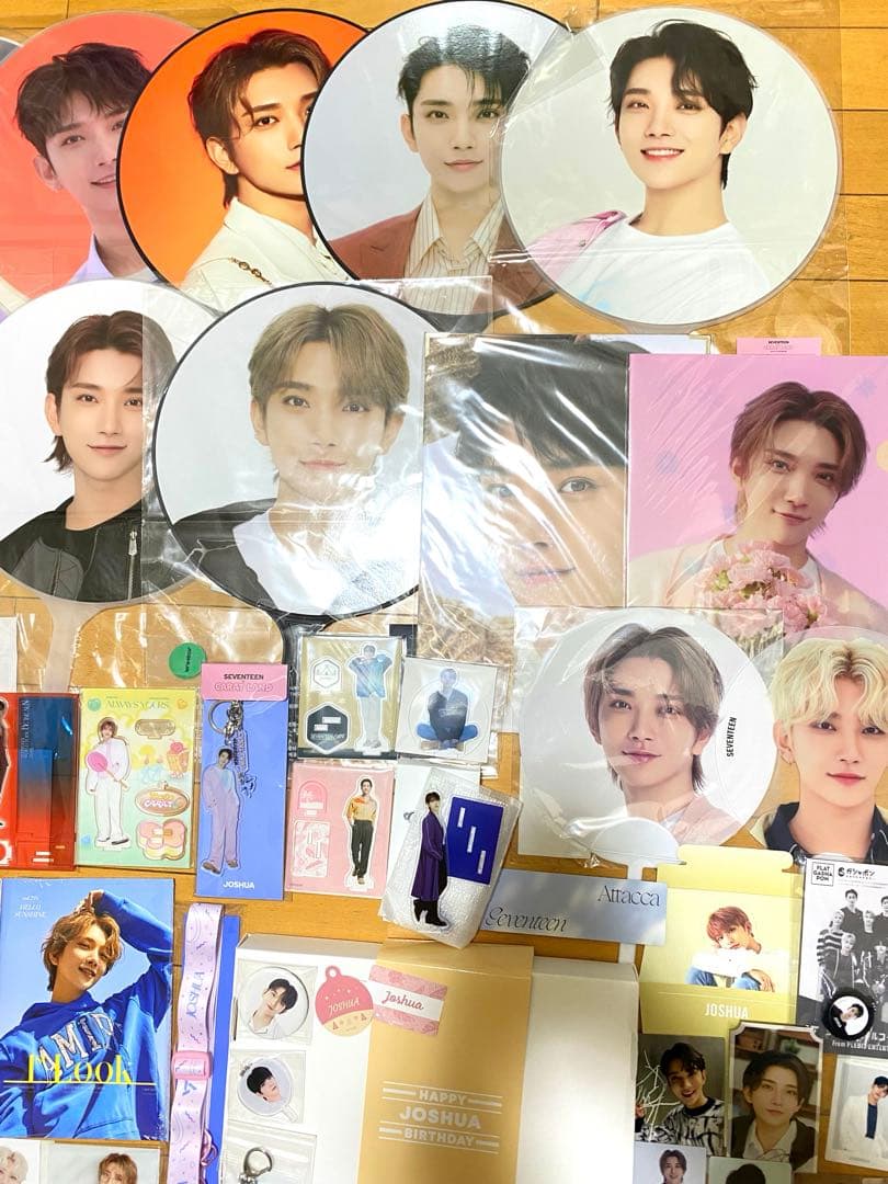 ジョシュア セブチ SEVENTEEN うちわ アクスタ トレカ まとめ売り