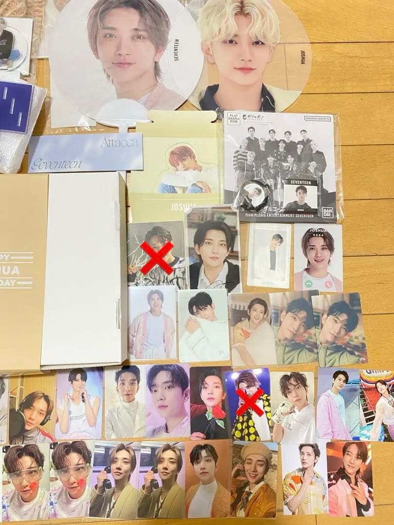 ジョシュア セブチ SEVENTEEN うちわ アクスタ トレカ まとめ売り