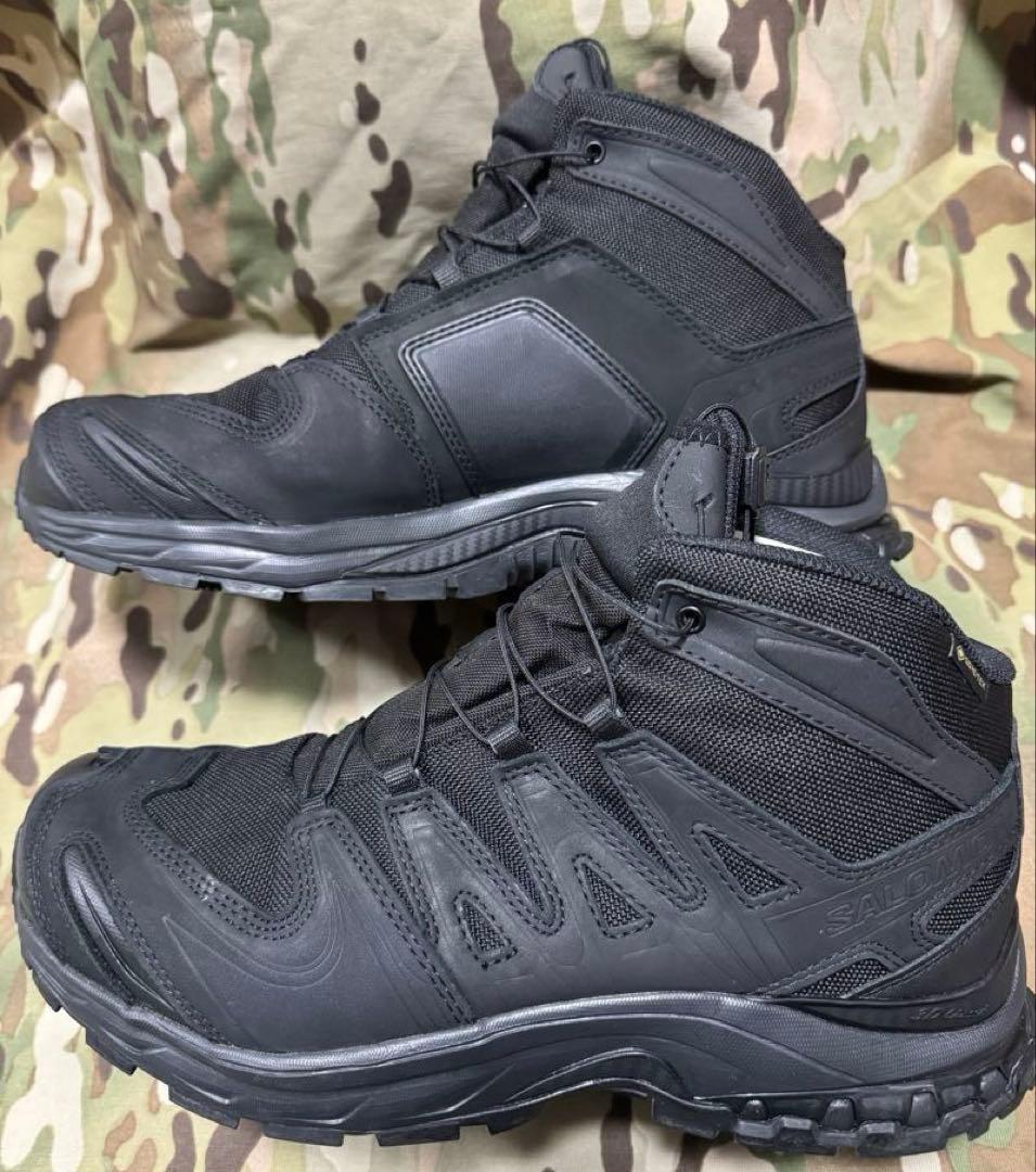 サロモンXA FORCES MID WIDE ゴアテックス ENブラック27陸自
