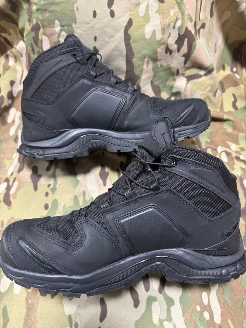 サロモンXA FORCES MID WIDE ゴアテックス ENブラック27陸自