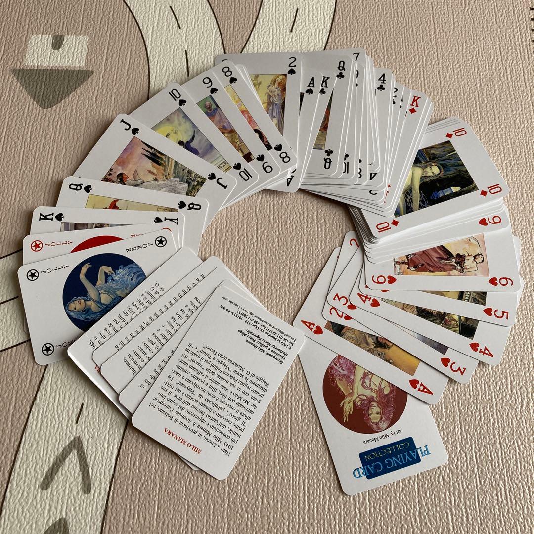 【未使用•絶版】MANARA アートトランプ コレクション