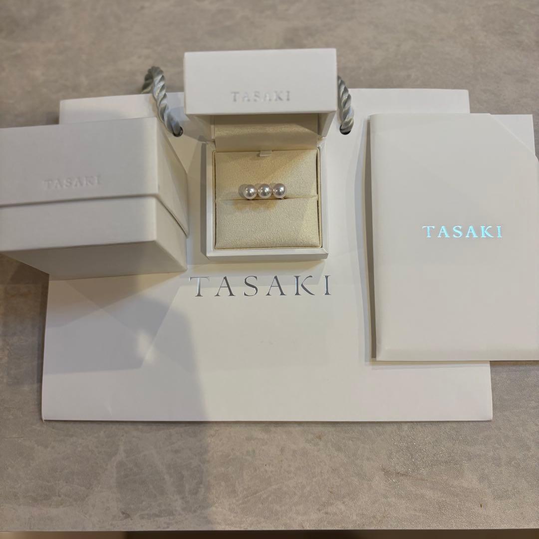 【美品】タサキTASAKI バランスネオ リング 指輪サクラゴールド16号アヤコ