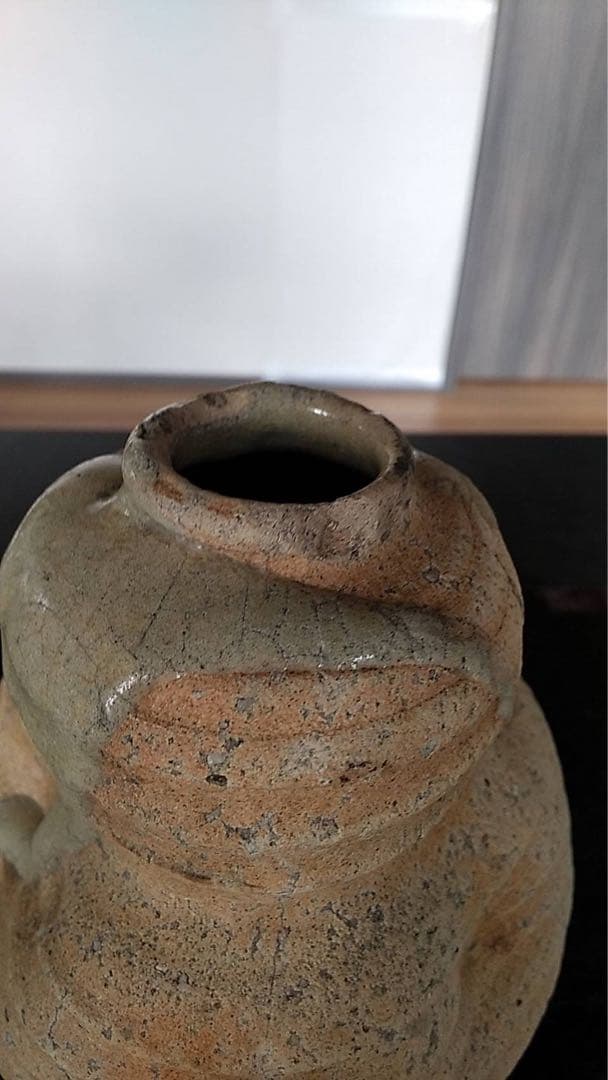 伊賀焼　遠州伊賀　煎茶器　李朝　花器　ビードロ　古陶磁　古美術　アンティーク