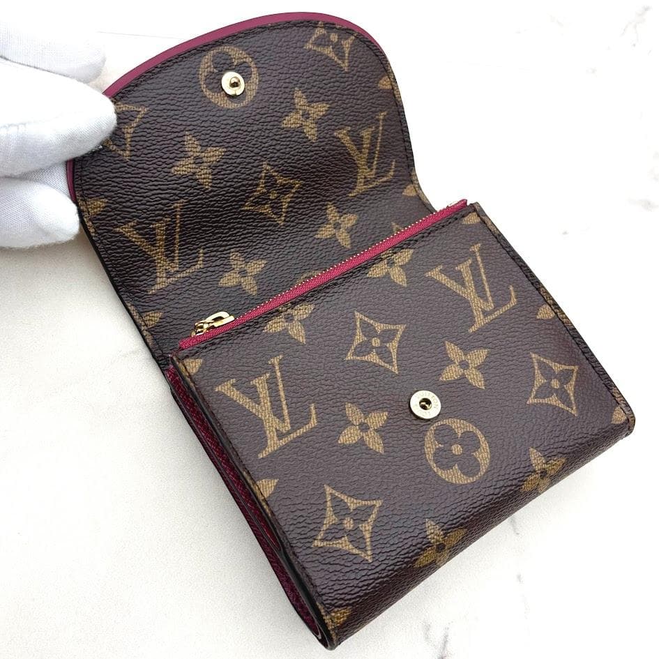 【超極美品】ルイヴィトン　モノグラム　ポルトフォイユ　アリアンヌ　フューシャ