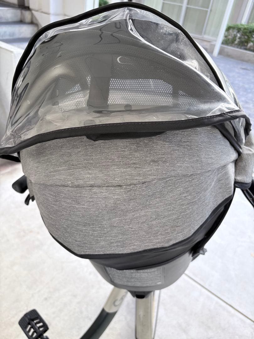 電動自転車 クルームフロントシート ギュットクルーム　レインカバーセット