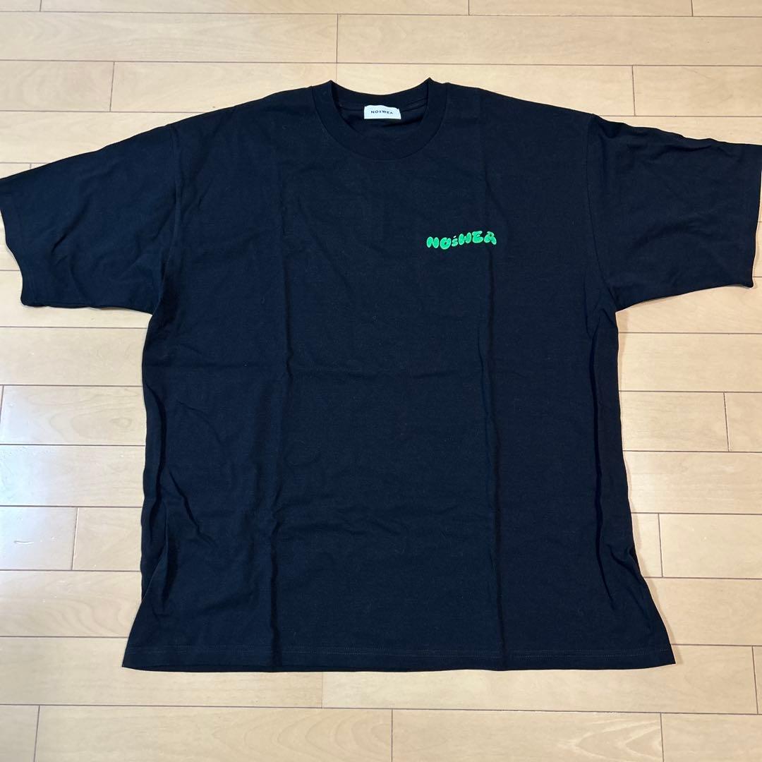 NOSWEA ノースウェア 花村想太 黒Tシャツ kurotee_wlogo