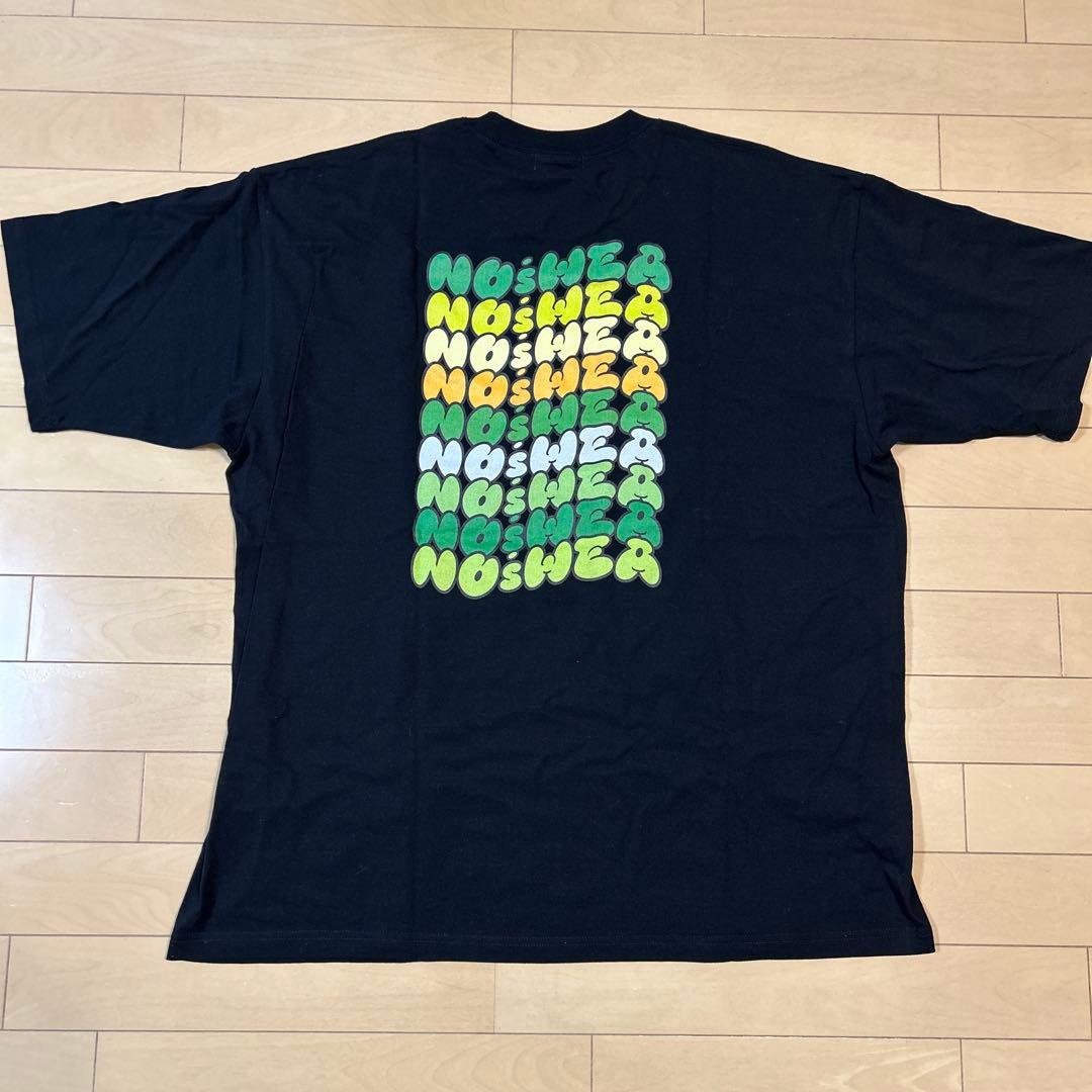 NOSWEA ノースウェア 花村想太 黒Tシャツ kurotee_wlogo