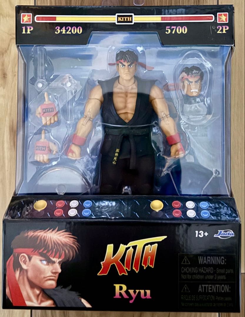 KITH マーベル カプコン フィギュア ストリートファイター リュウ マブカプ