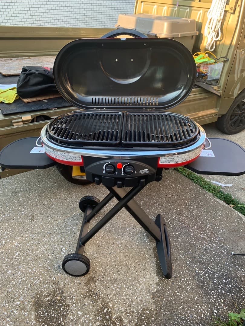 ろとColemanコールマン ロードトリップグリル LXE-J バッグ付き