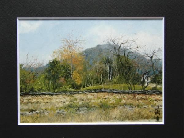 向井潤吉、【古壁の秋（奈良県奈良市高畑福井町、新薬師寺近く）】