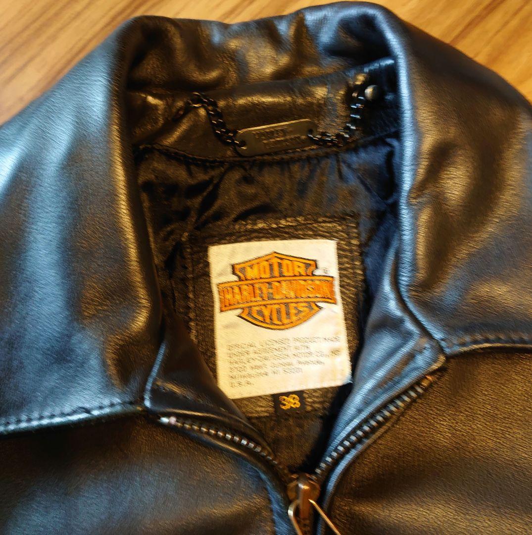 Harley-Davidson スクリーミンイーグル　レザーライダース　ブラック