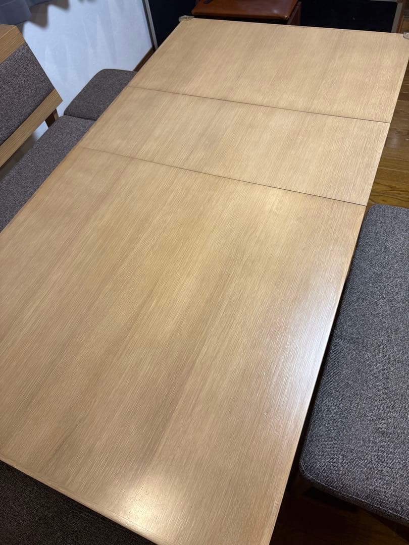 【美品】ダイニングテーブル4点セット【引取り限定】