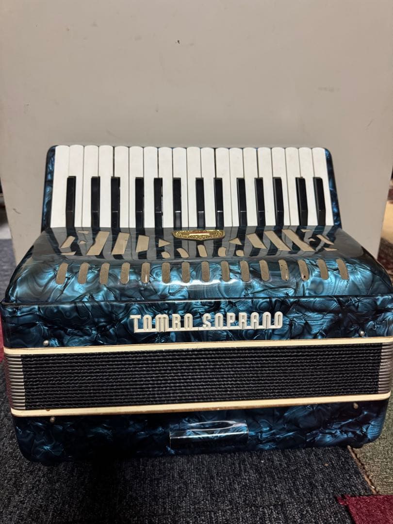 TAMRO Soprano アコーディオン 青系