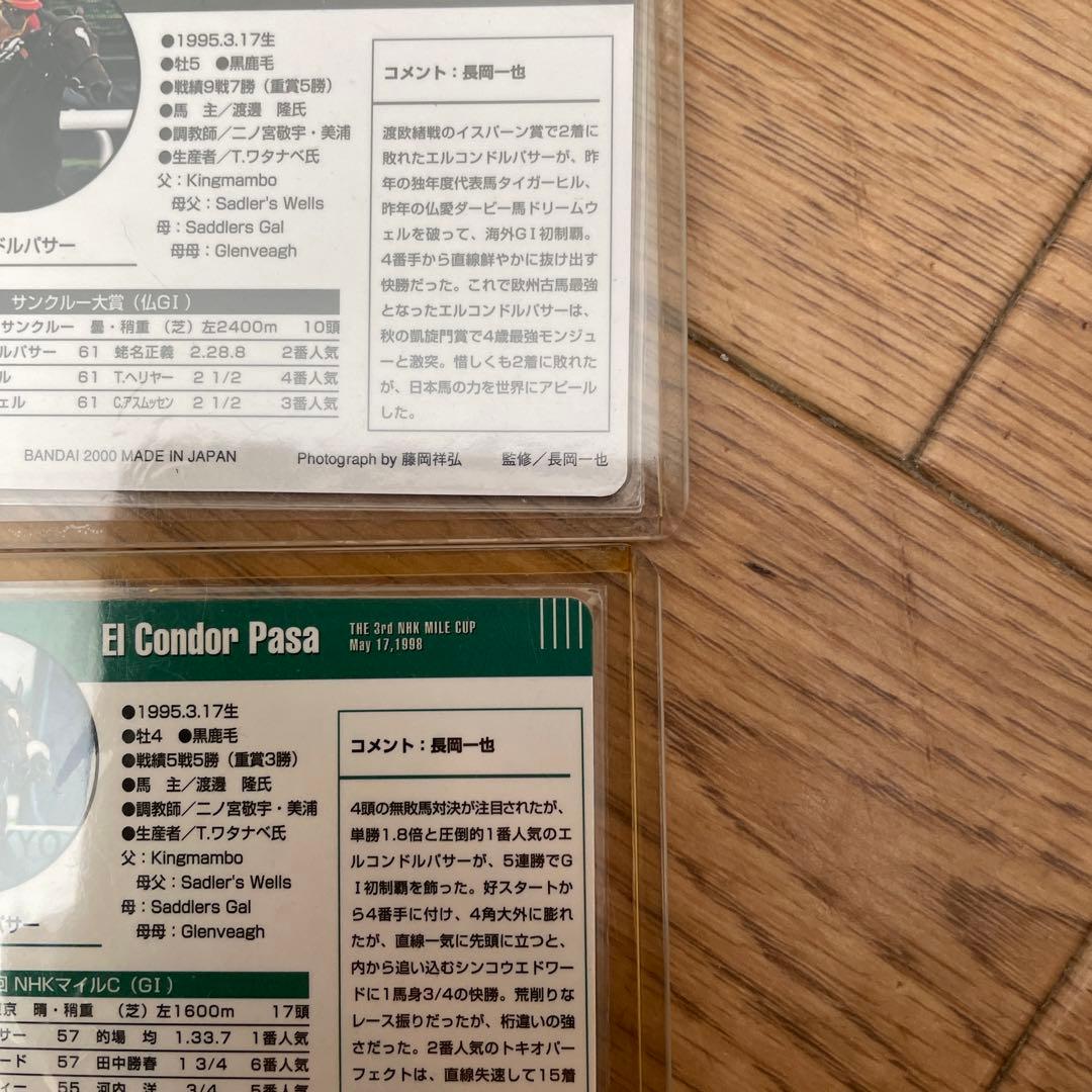 抽プレサラブレッドカード・エルコンドルパサー