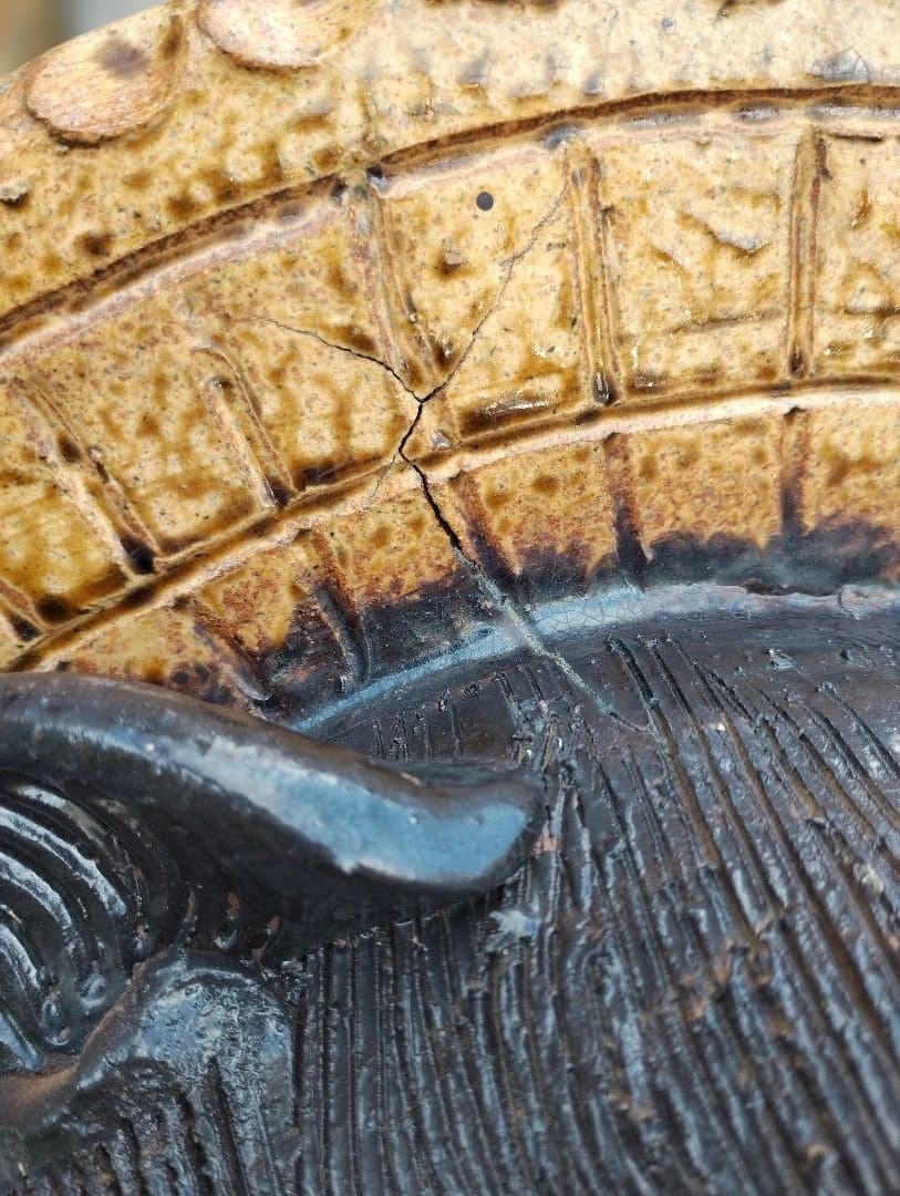 特大 75cm 信楽焼 たぬき 置物 福 狸 縁起 開運