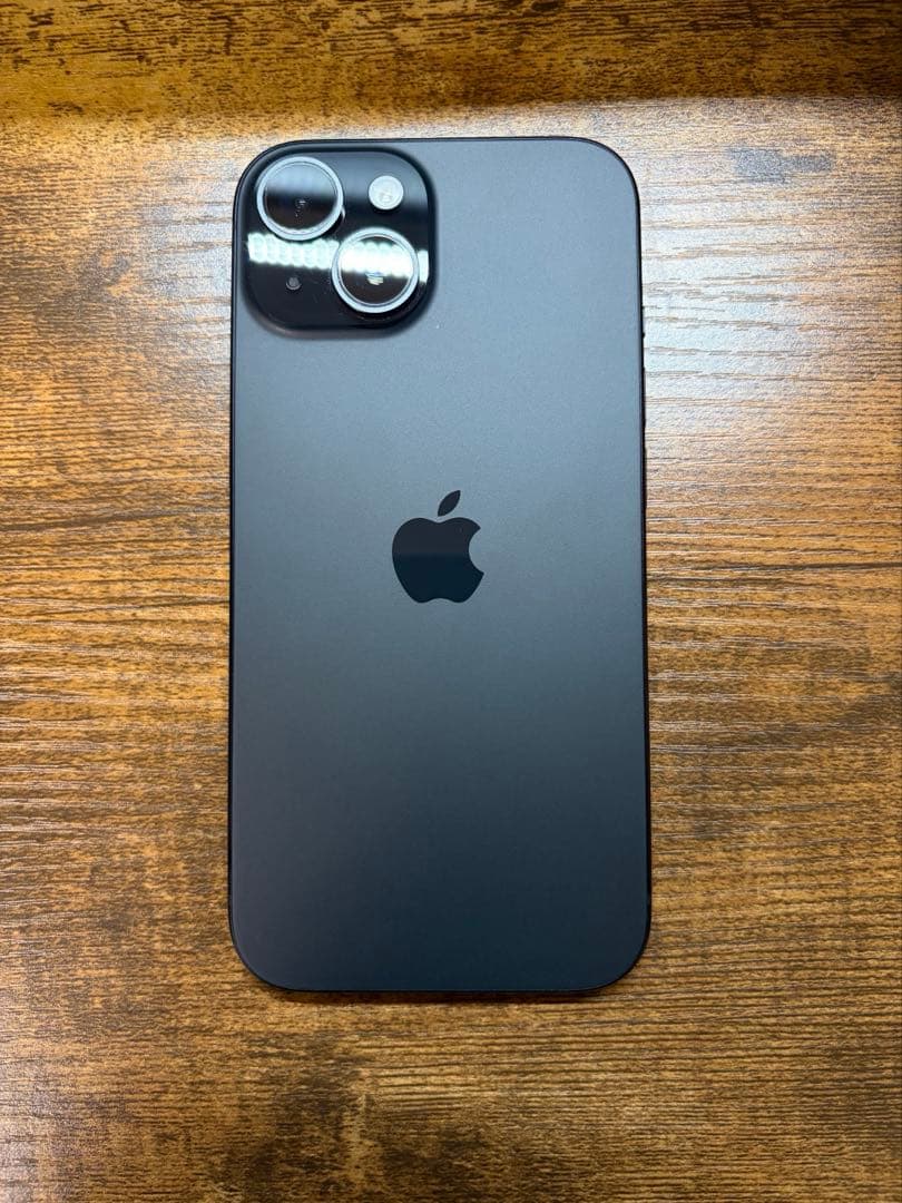 【美品】iPhone15 ブラック 128GB