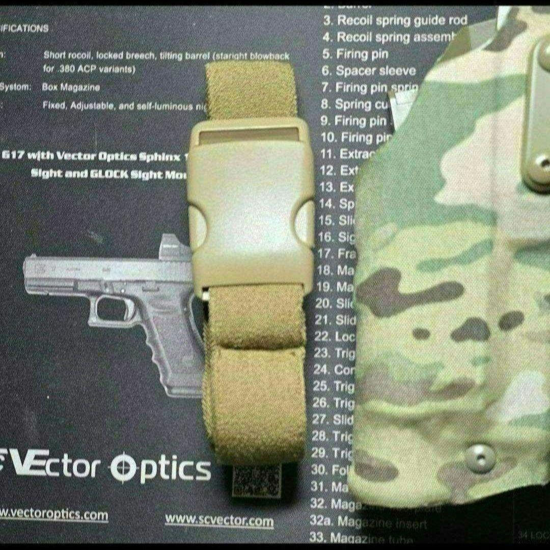 サファリランド　レプリカ　ホルスター　マルチカム　右用