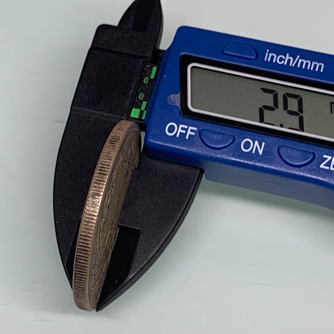 古銭　大韓帝国期 五錢 近代硬貨 銘文：大朝鮮國 竜図文様 朝鮮近代機械打ち貨幣