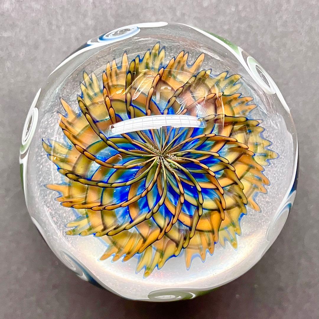 ボロシリケイト　ガラス　マーブル　大村欣央　作家　オブジェ　宇宙　ペンダント