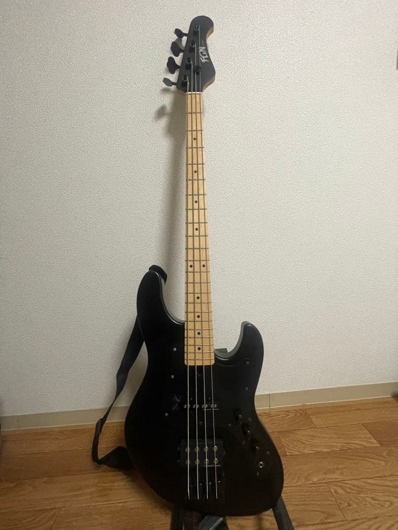 FUJIGEN フジゲン エレキベース 4弦 マットブラック