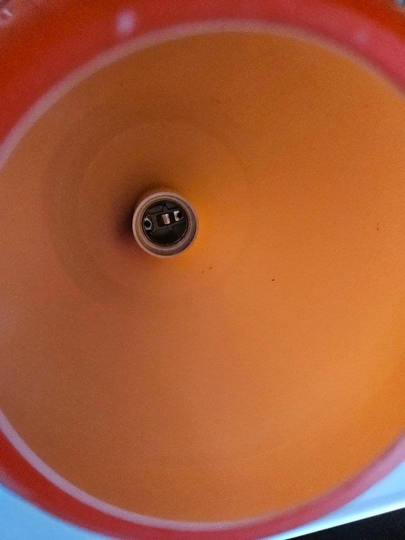 ヴィンテージ　ホルムガード ペンダントライト オレンジ デンマーク