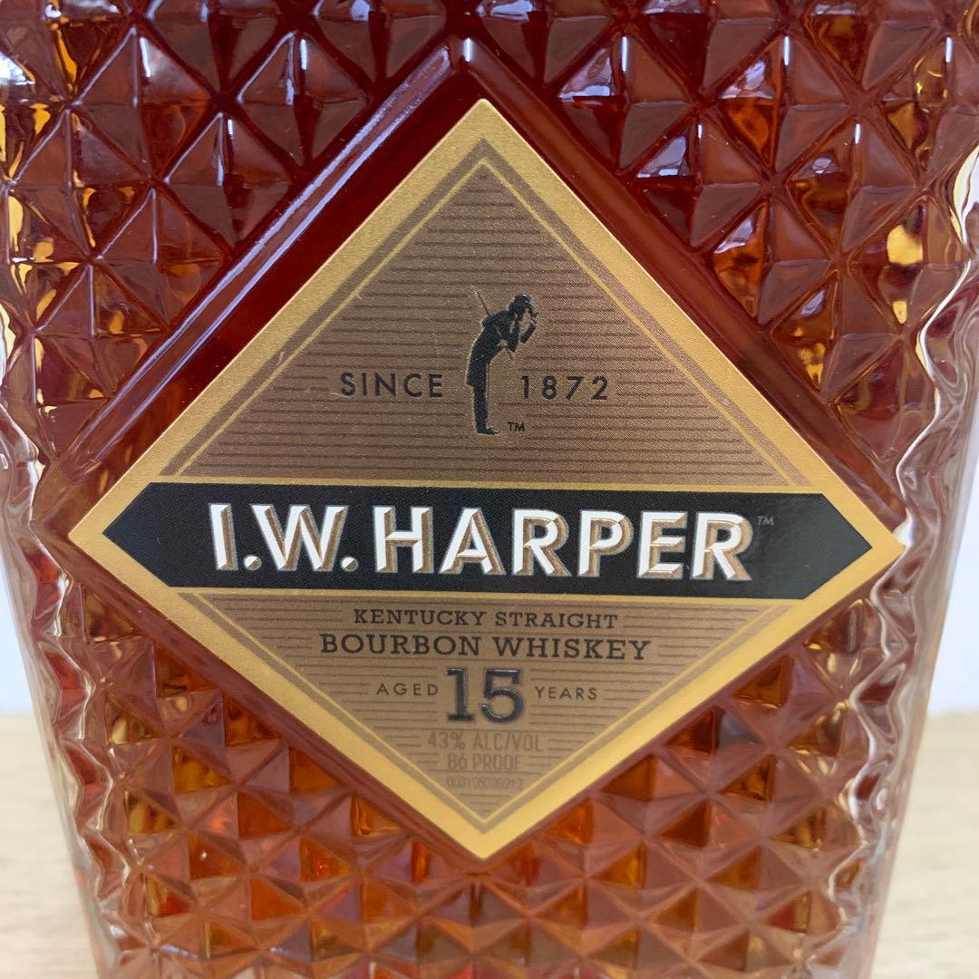 古酒I.W. HARPER 15年 バーボンウイスキー