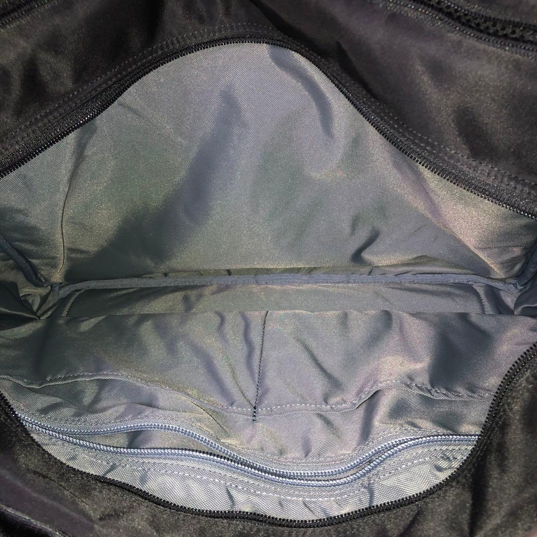 未使用級✨ポータータイム オーバーナイト 2way ボストン 3層 A4ブラック