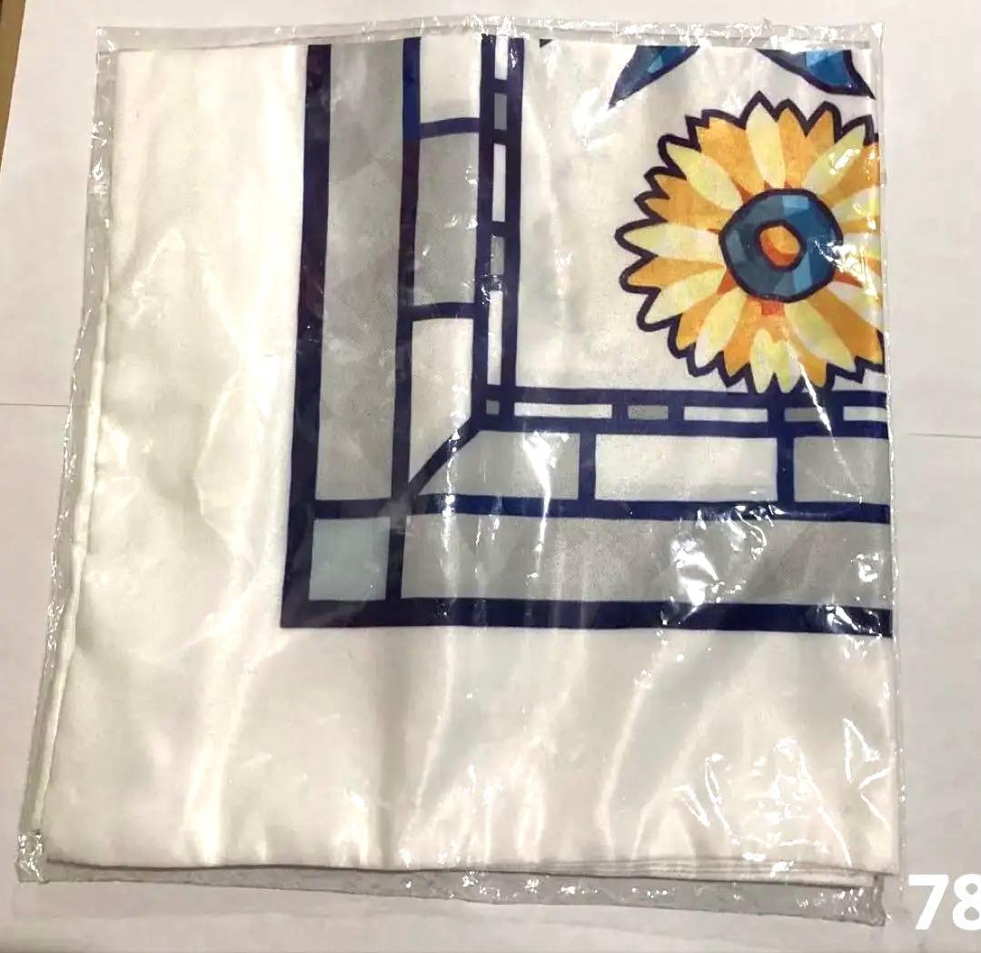 囚われのパルマ　4周年ステンドグラス風クッションカバー　アオイ