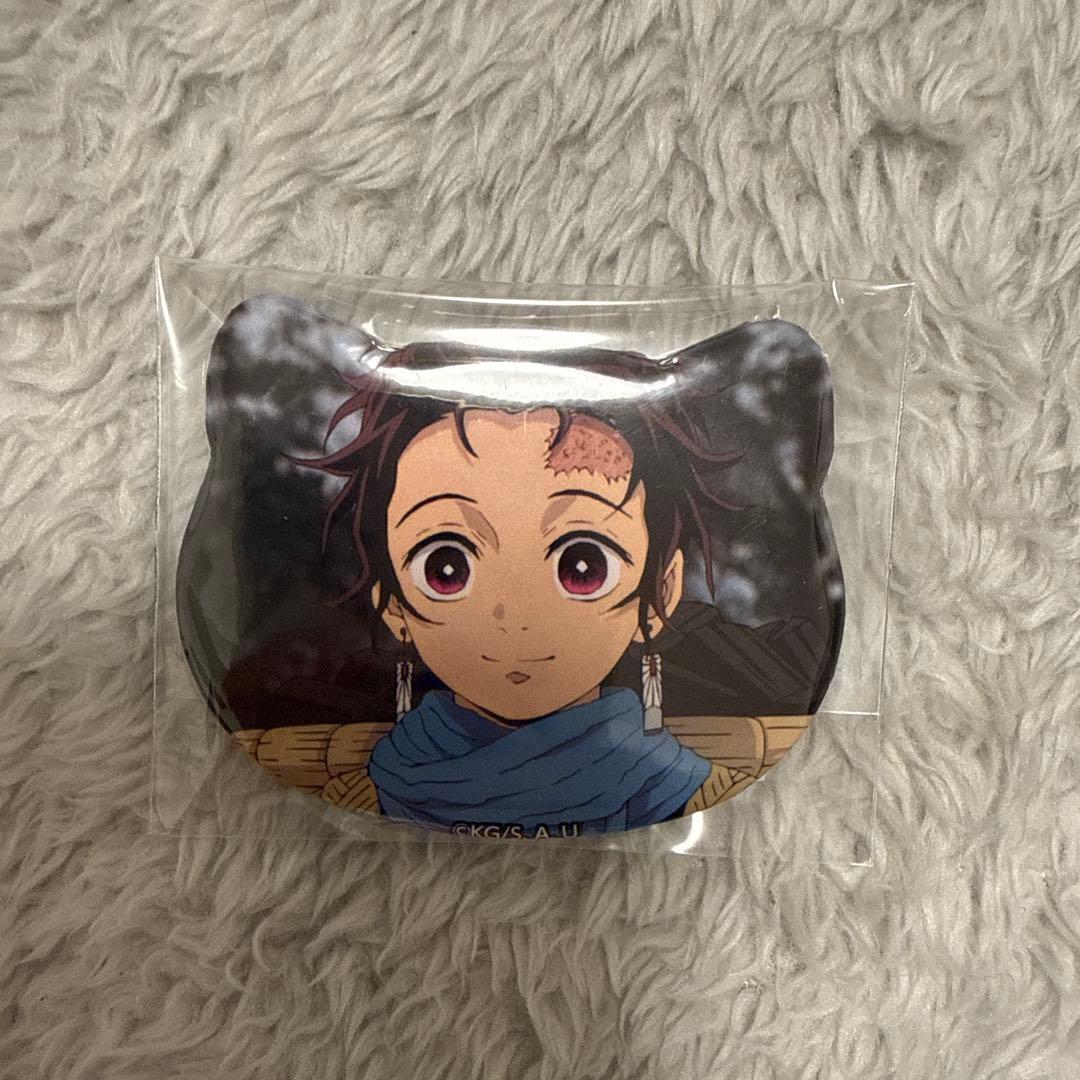 鬼滅の刃 ケモミミ缶バッジ ねこ型 炭治郎