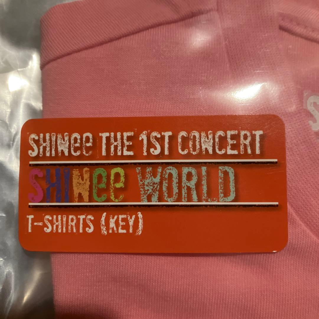 レア 【新品】韓国 公式 SHINee key Tシャツ 1STコン