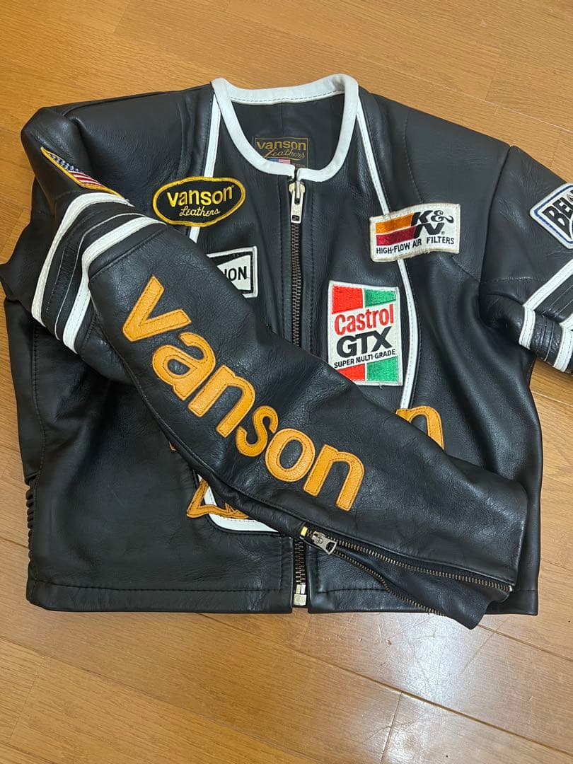 ウッドデッキドッグVANSON ワンスター 40サイズ　レザージャケット