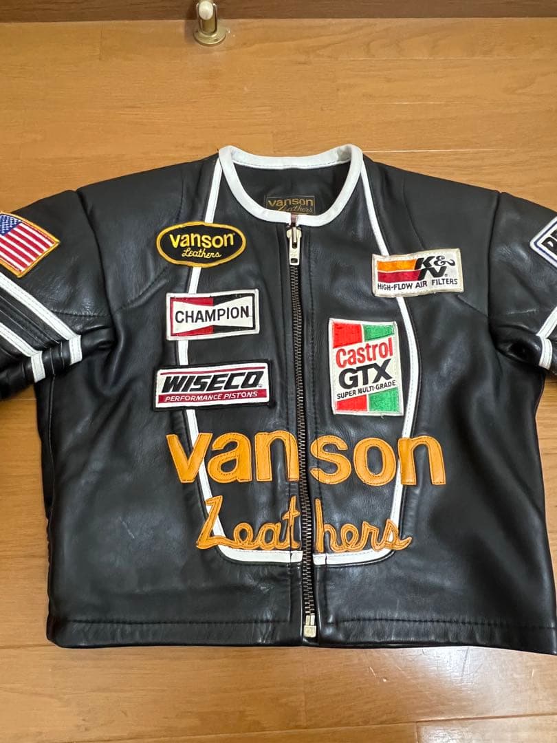 ウッドデッキドッグVANSON ワンスター 40サイズ　レザージャケット