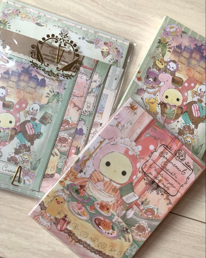 センチメンタルサーカス　夕暮れホテルから花束をテーマ　メモパッド　レターセット