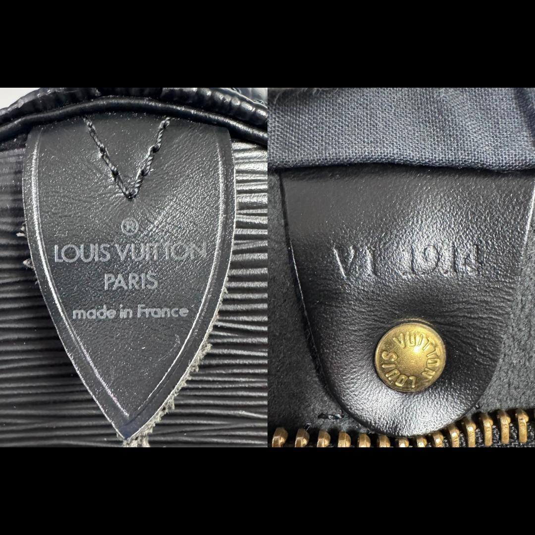 hiro様 ルイヴィトン エピ スピーディ40 ハンドバッグ 黒 M42982