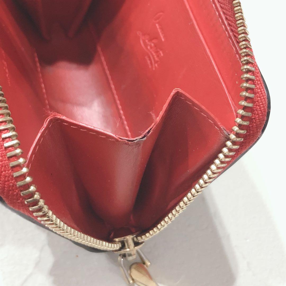 ☆Christian Louboutin☆ ケース スタッズ ブラウン